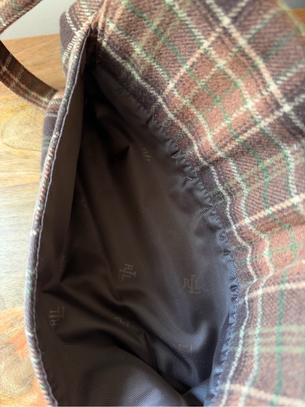 Lauren Ralph Lauren Wool Bag - Picture 8 of 11